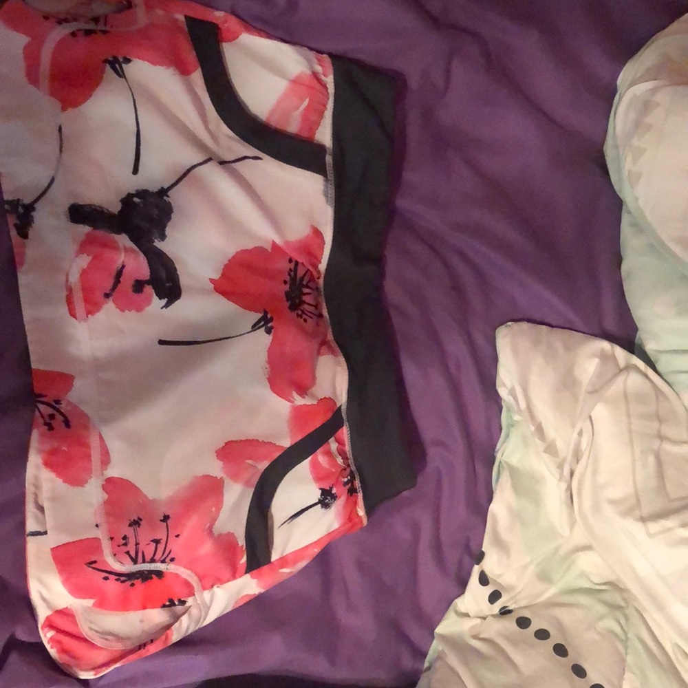 Flowered Golf skirt